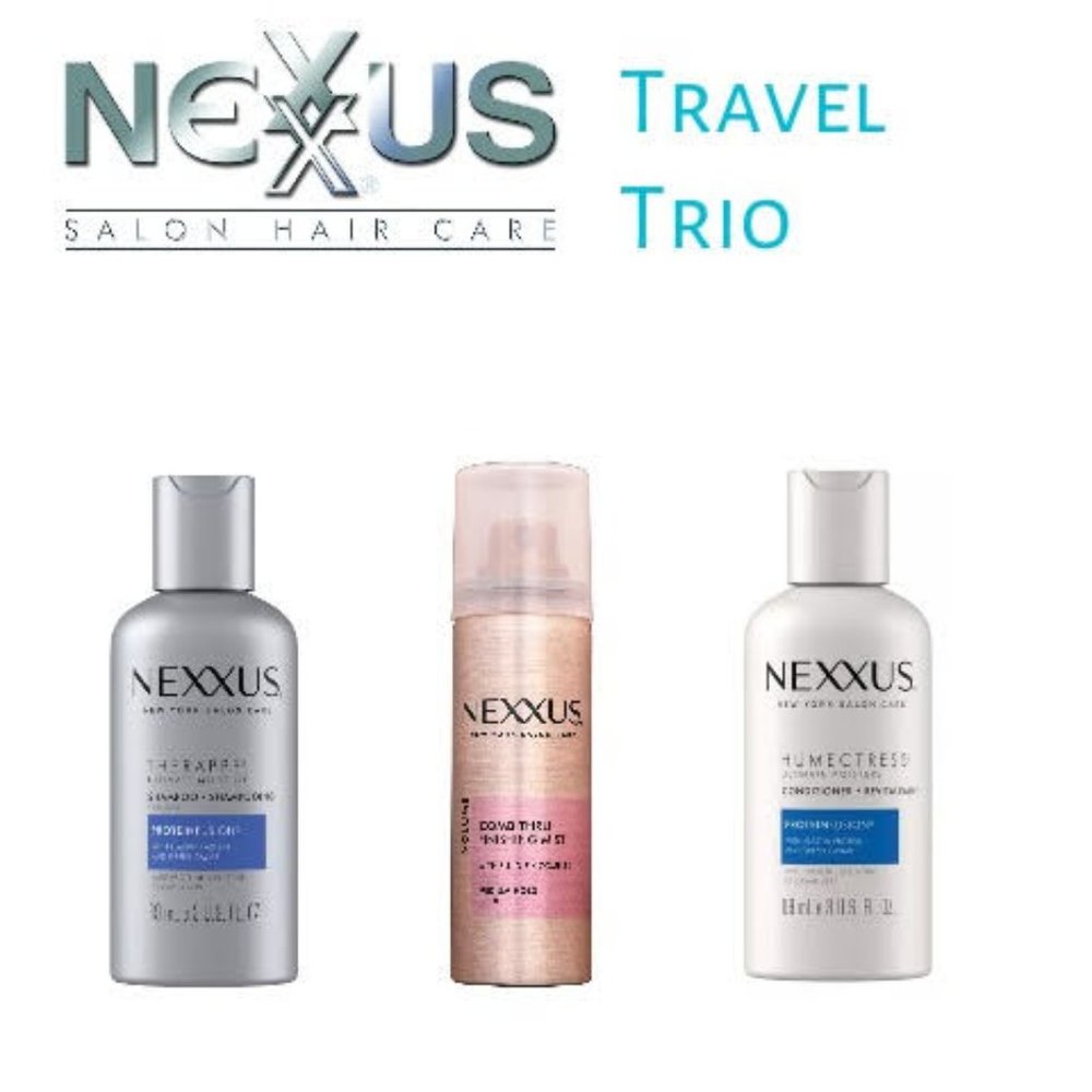 🎄M-Merry Christmas🎁Nexxus Travel Trio!NICE Size!